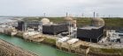 Vue aérienne de l'EPR de Flamanville en avril 2024