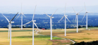 Éoliennes arrêtées