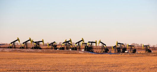 Exploitation de pétrole dans le Dakota du Nord.
